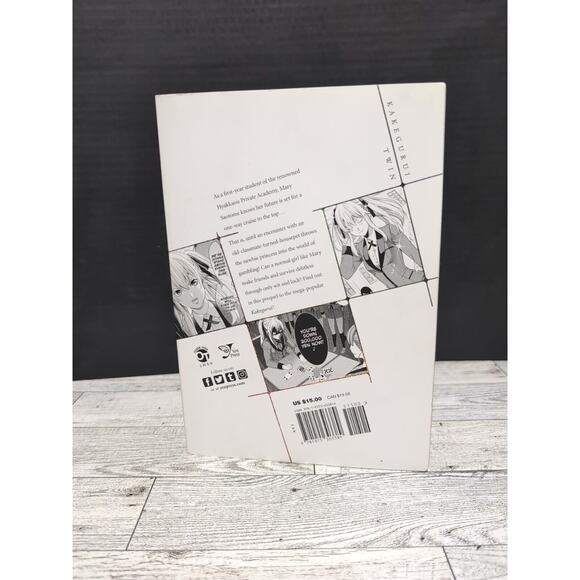 Kakegurui Twin, Vol. 1 - Paperback Manga By Kawamoto, Homura - VERY GOOD - Picture 3 of 3